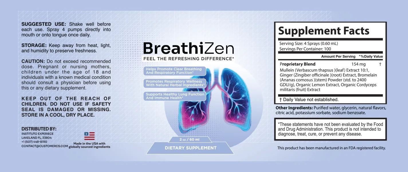 What Is BreathiZen – respiratory supplement overview and lung health support